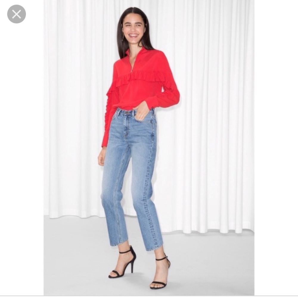 & Other Stories Straight Leg Jeans sz 26